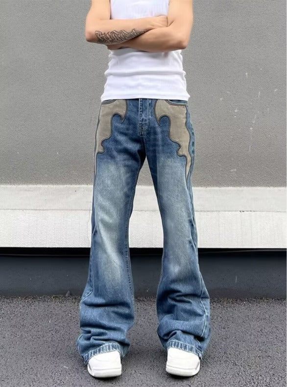 Retro Flame Jeans