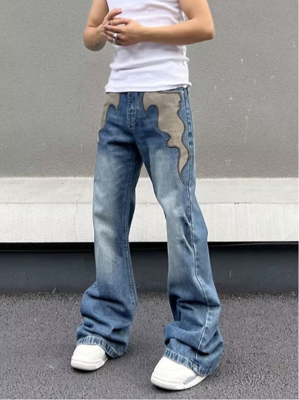 Retro Flame Jeans