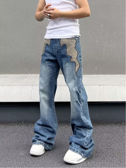 Retro Flame Jeans