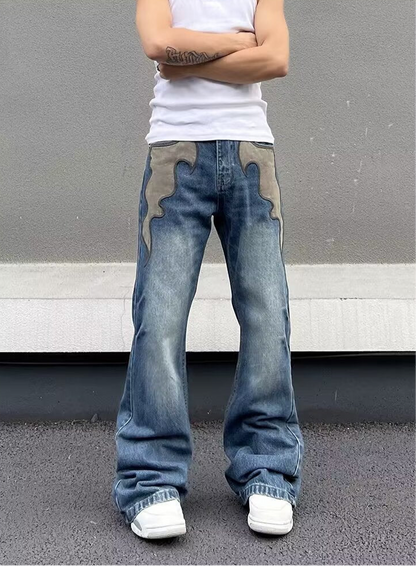 Retro Flame Jeans